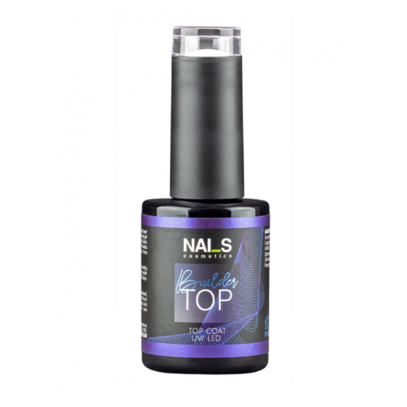 NAILS Builder Top (15 ml) pealisgeel, kleepuva kihita