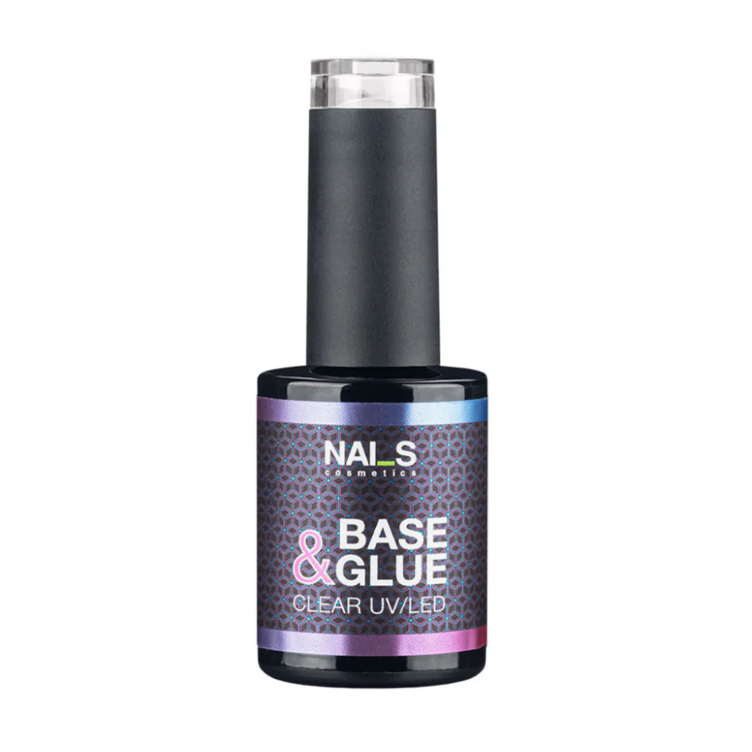 Base&Glue Clear Gel, küüneliim& baasgeel (15ml)