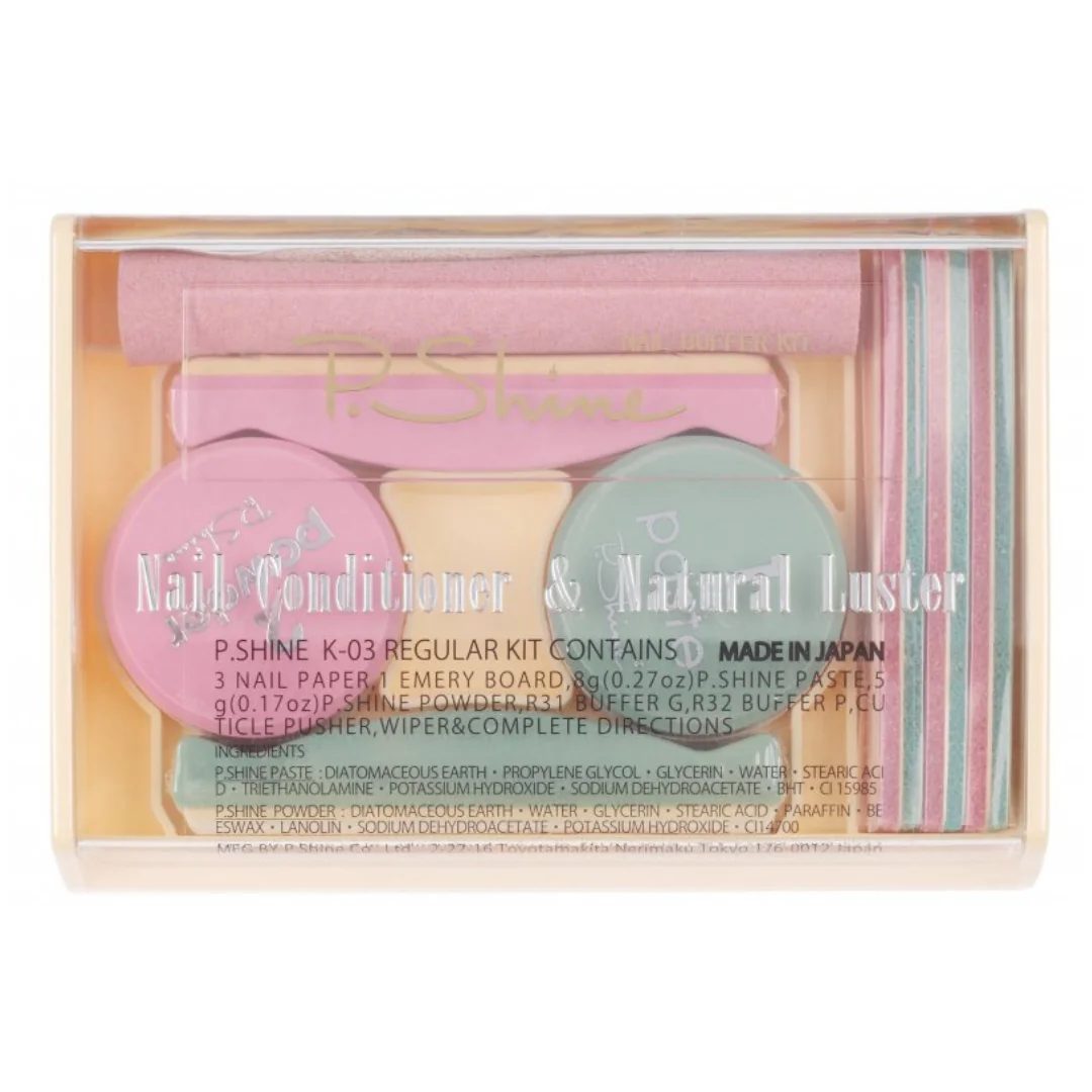 P. Shine Jaapani maniküürikomplekt õrnadele küüntele