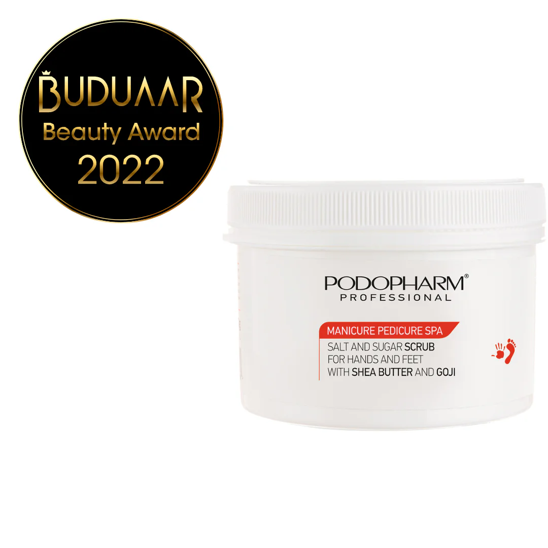 Salt-Sugar Hand and Foot Scrub with Shea Butter and Goji Extract, koorija (600g)