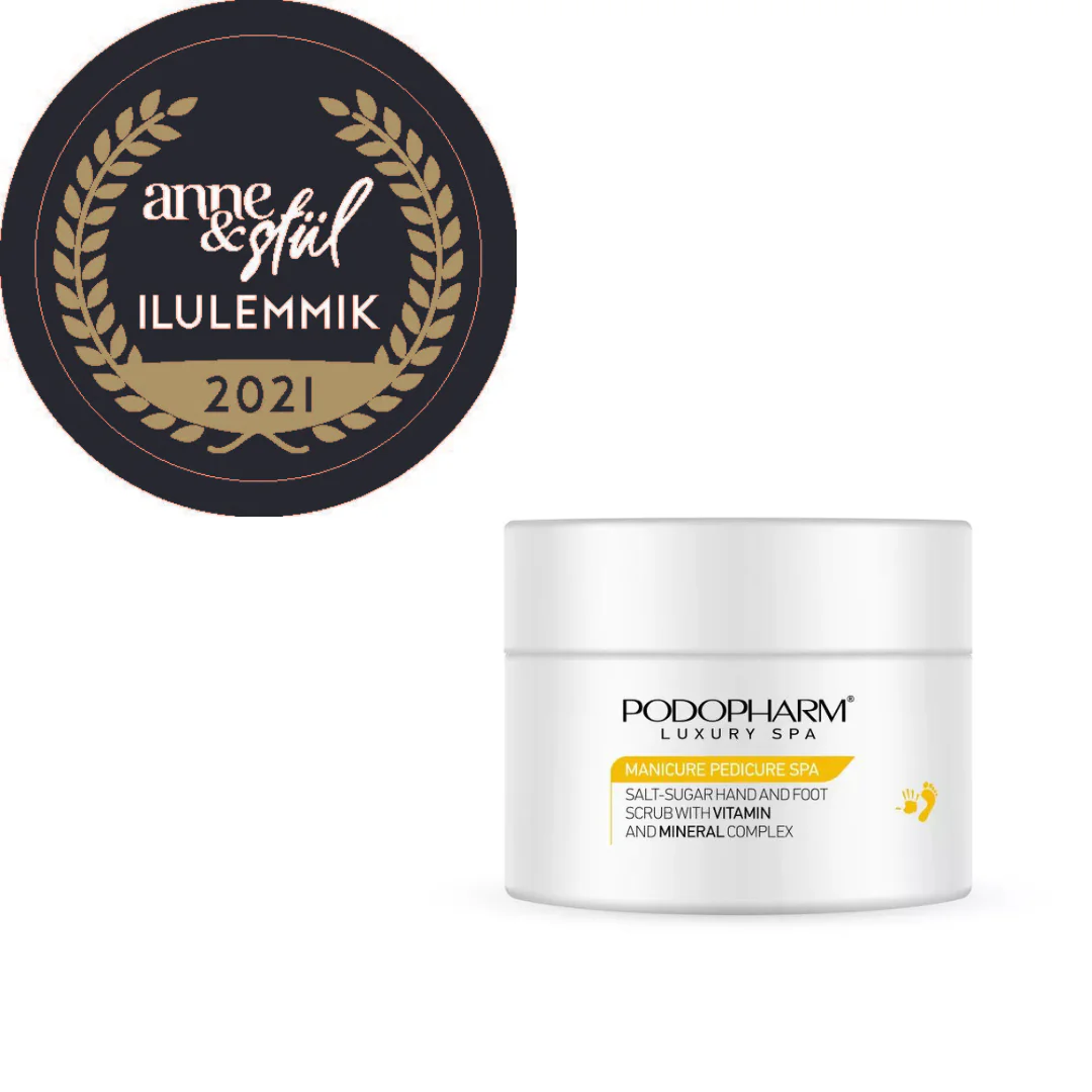Salt-Sugar Hand and Foot Scrub with Vitamin and Mineral, koorija vitamiinide ja mineraalidega (300g)