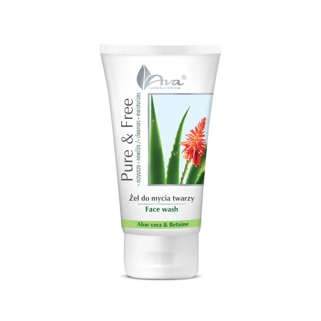 Pure & Free näopesugeel aaloe ja betaiiniga (150ml)
