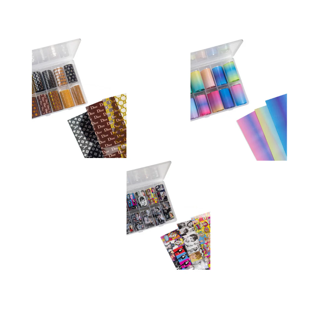 Teleport Art fooliumikomplektid küünedisainiks