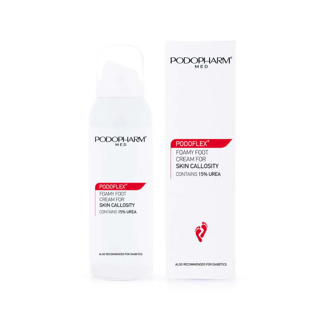Foamy Foot Cream for Skin Callosity, 15% uureaga vahtkreem jalgadele (125ml)