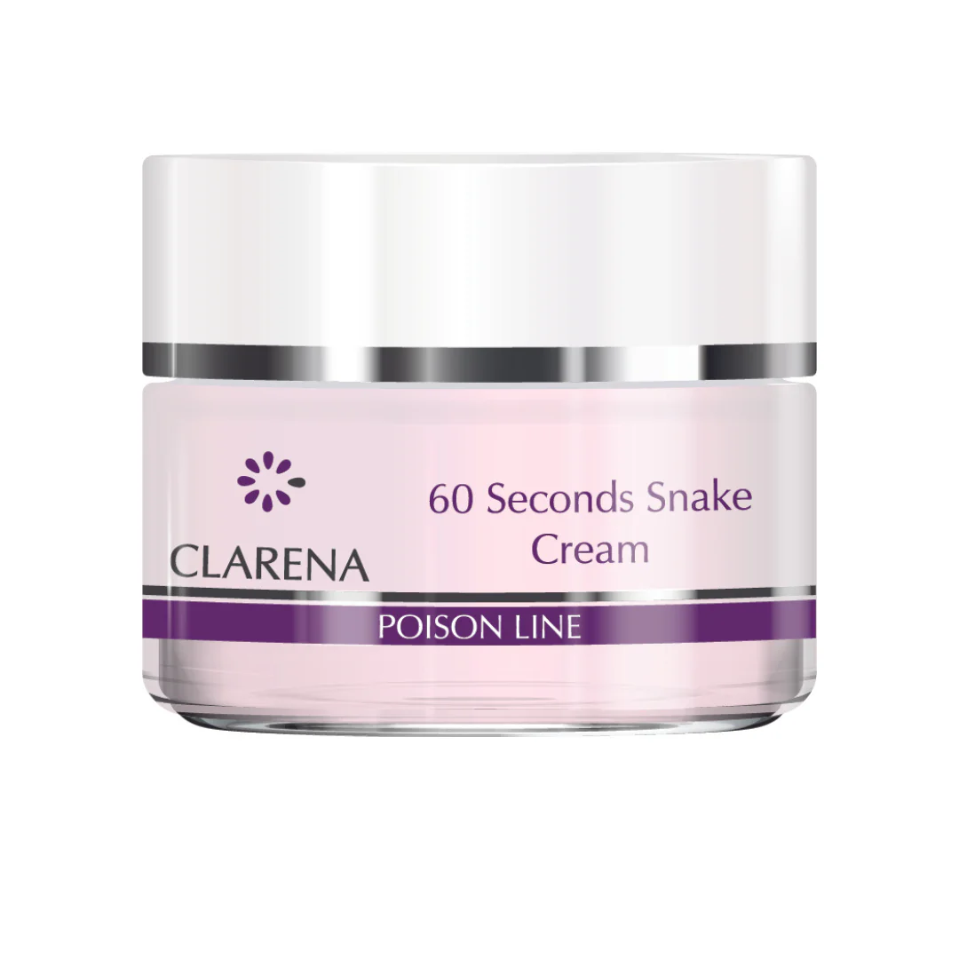 60 sekundi kreem ussimürgiga (50 ml) küpsele nahale