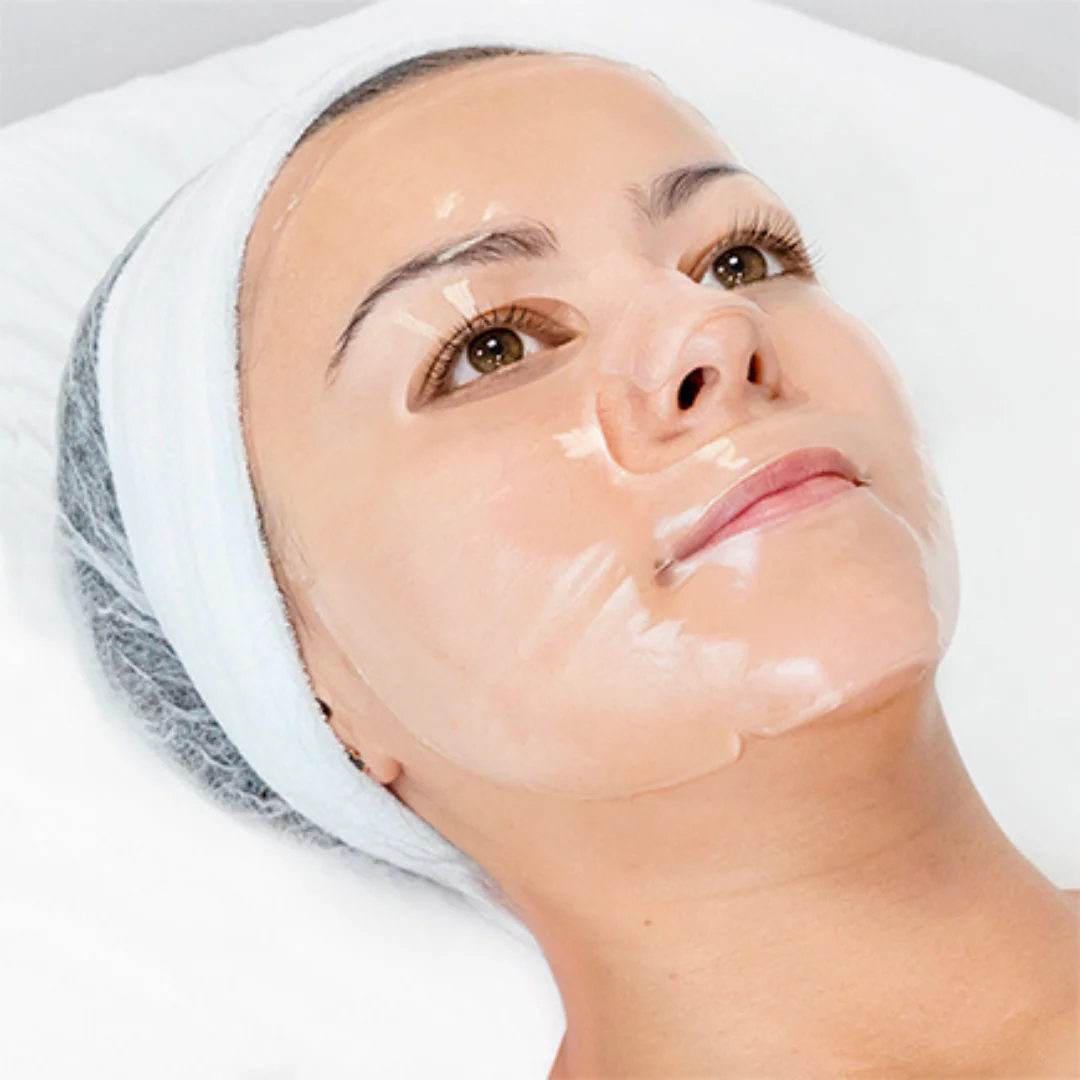 Hyaluron Crystal Collagen mask, hüdrogeelmask kuivale nahale