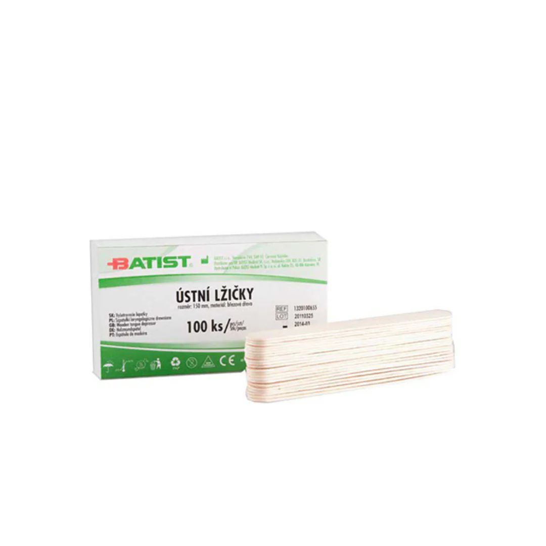 Ühekordsed puust spaatlid, suured, 100tk