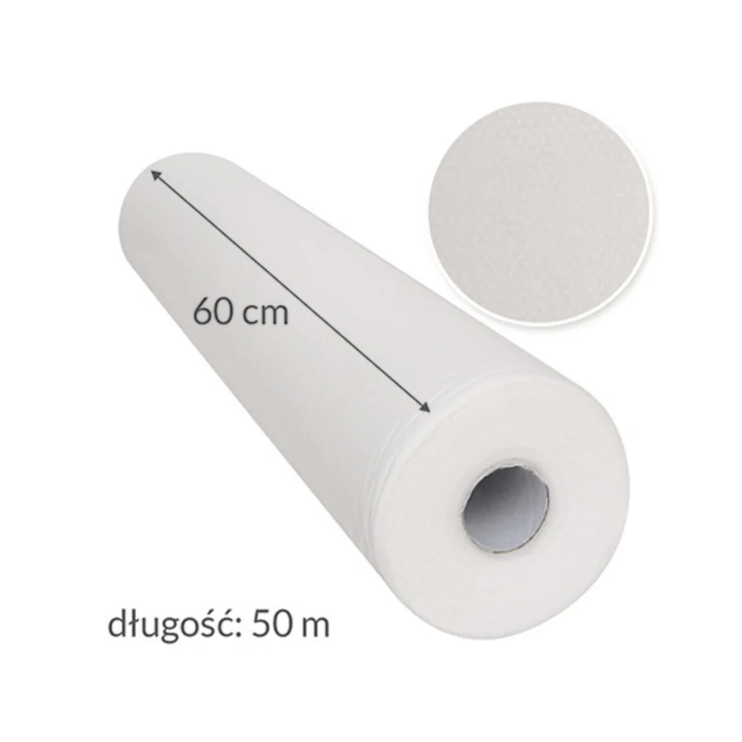 Kosmeetikukliendi voodikate rullis, kangast, 60cmx50m