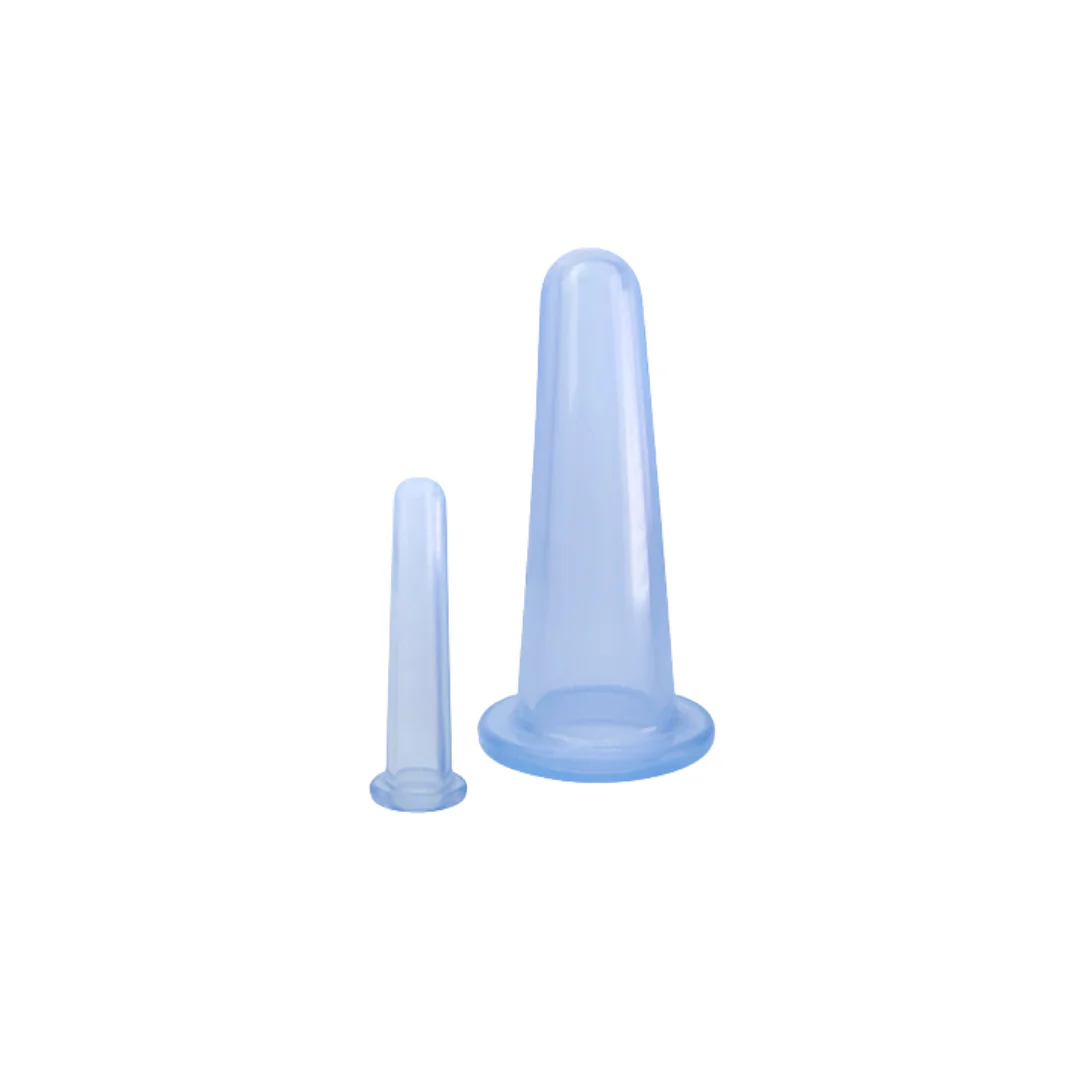 Silikoonkupud näo-, kaela- ja dekolteemassaažiks