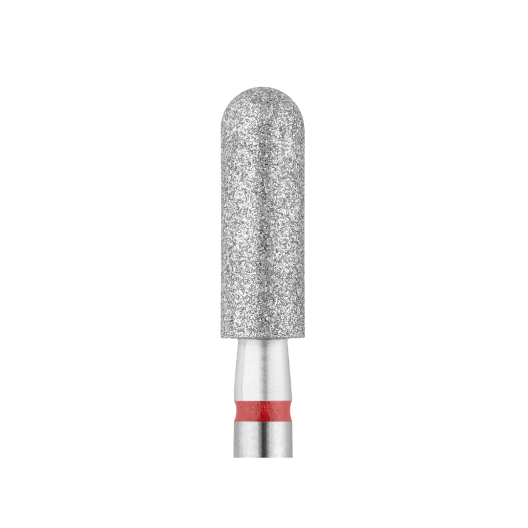 Teemant freesiotsik ümar silinder, punane, HBD-142RD.035, pikkus 10,0 mm, Ø3,5mm
