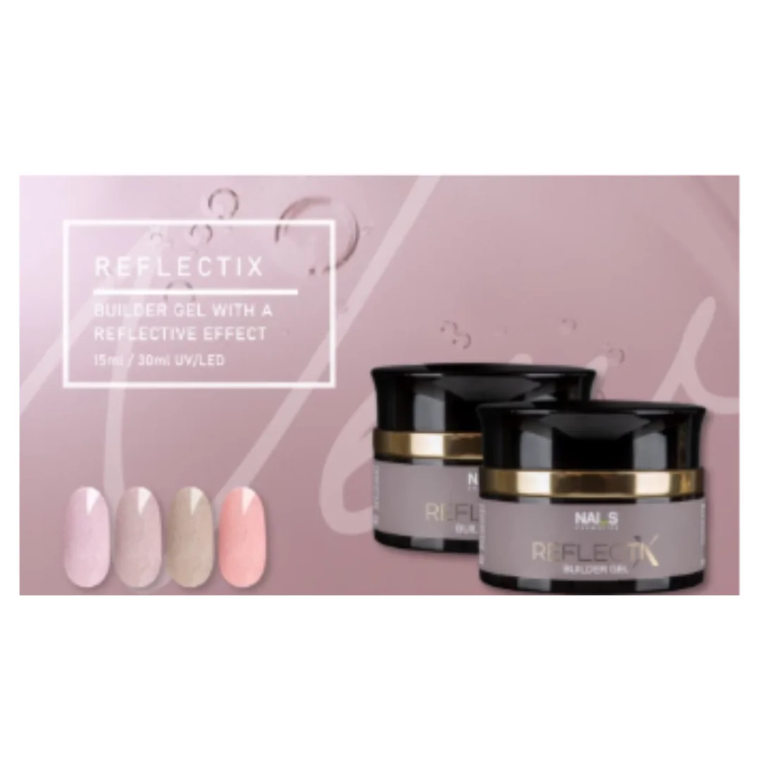 Reflectix Builder Gel UV/LED, ehitusgeel 15ml ja 30ml - Pilt 2