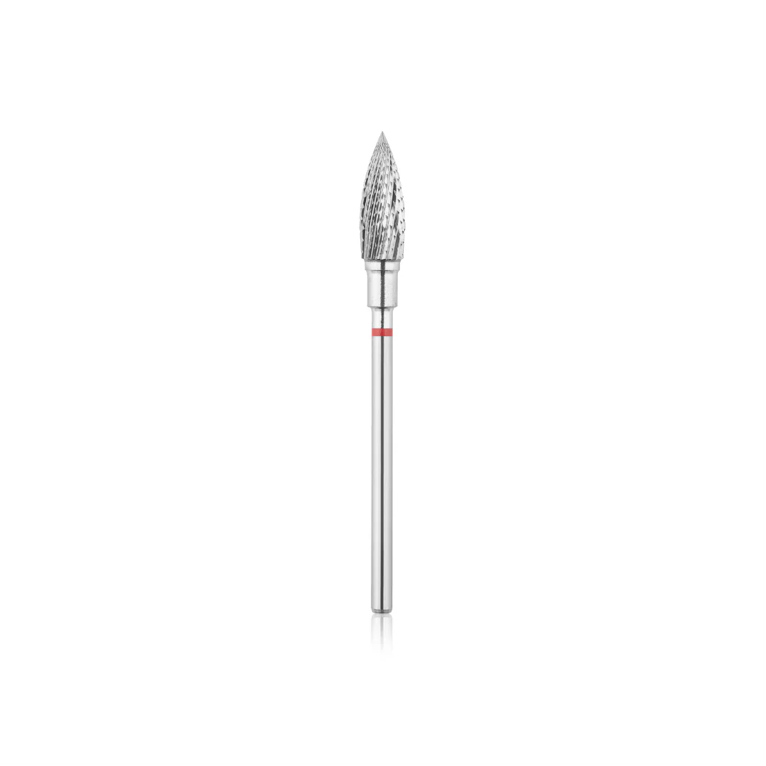Karbiid freesiotsik "Leek", HBC-243RD.060, L-14,0mm, Ø 5,0mm, punane