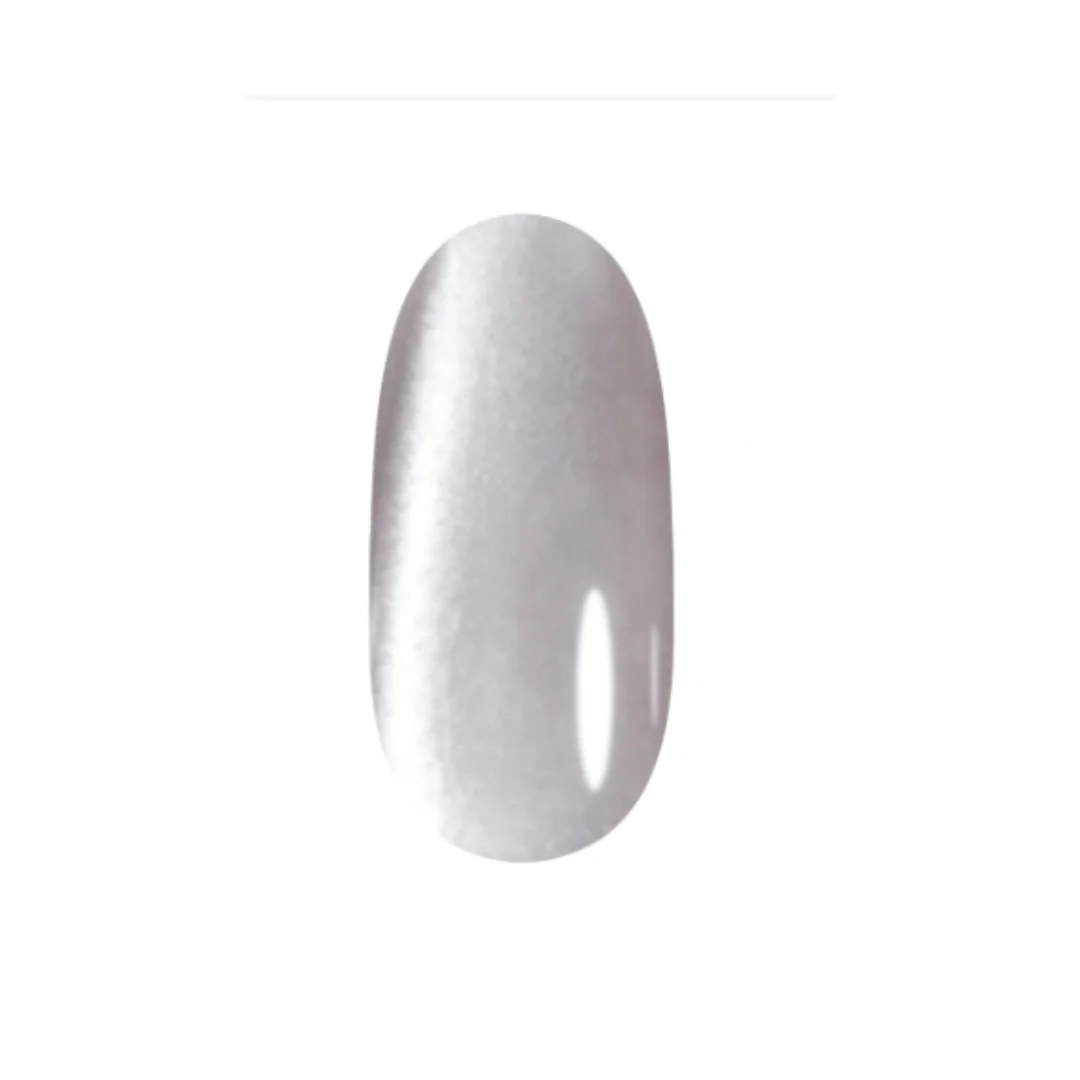 Magnetic kassisilmaefektiga geellakk Satin Silver 01 (12ml)