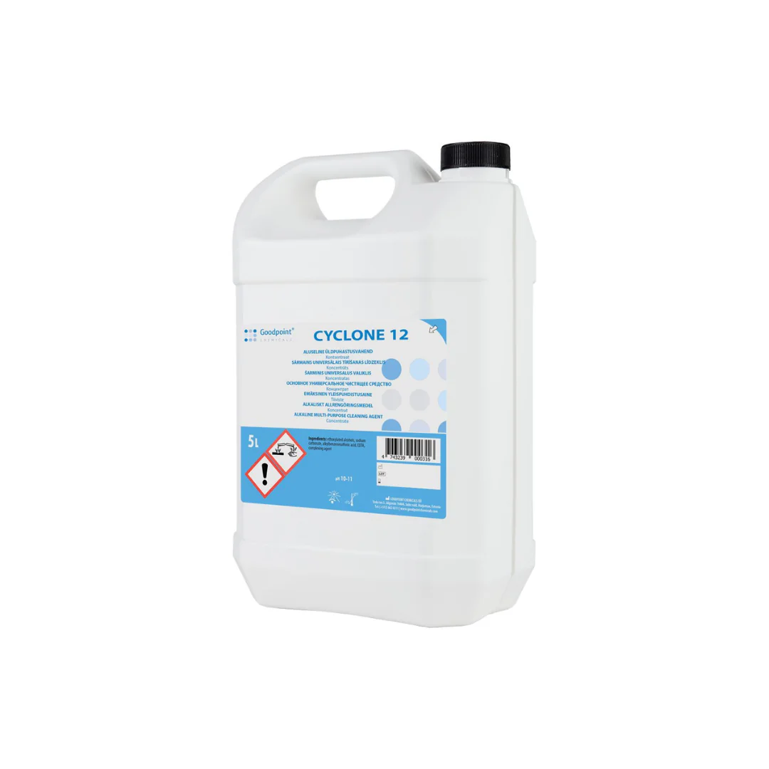 Cyclone 12, aluseline üldpuhastusvahend, 5l