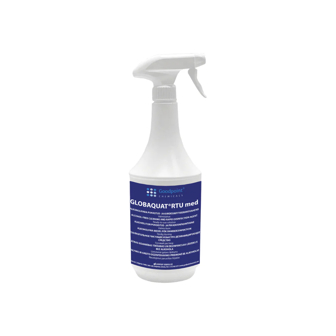Globaquat®RTU med,1l, alkoholivaba puhastus- ja kiirdesinfitseerimisvahend