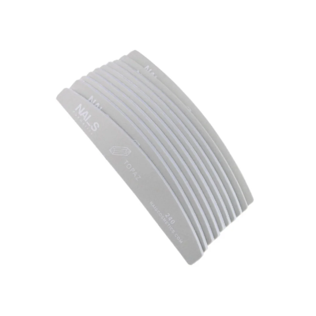 GEM ECO kleebitav bufferviil poolkuu, "Topaz" 240 griti 10tk