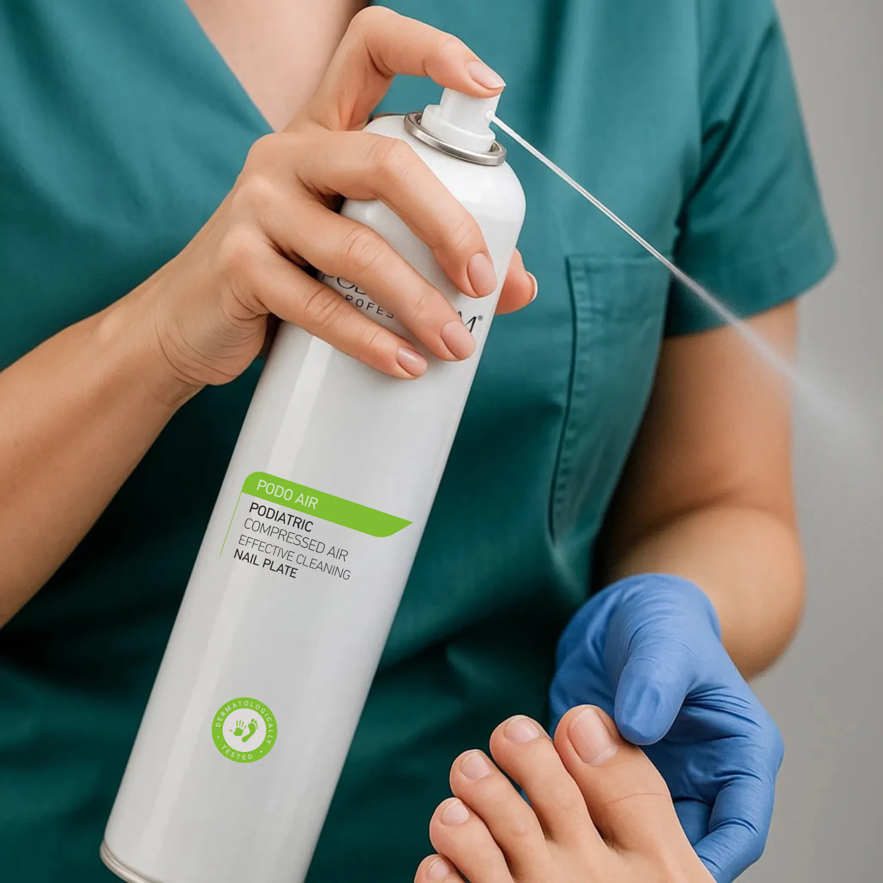 Podo Air Professional Podiatric Compressed Air Spray, 600ml, surveõhk - Image 2