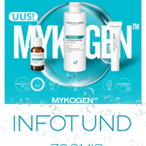 1.06 kell 10.00 Zoomis uue MYKOGEN™ tooteliini infotund