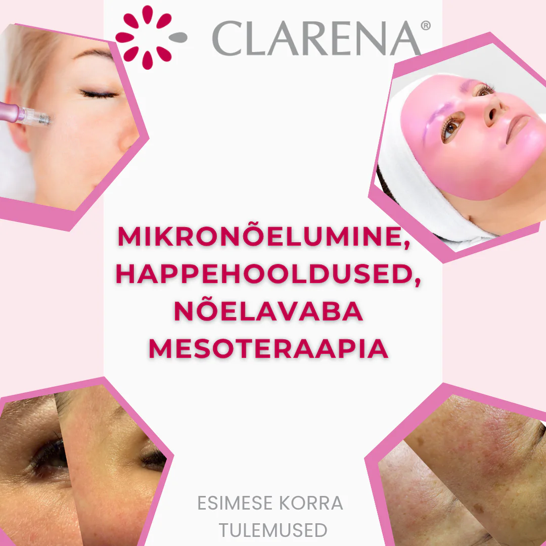 07.01.2026 koolitus Clarena mikronõelumine, happehooldused ja nõelavaba mesoteraapia