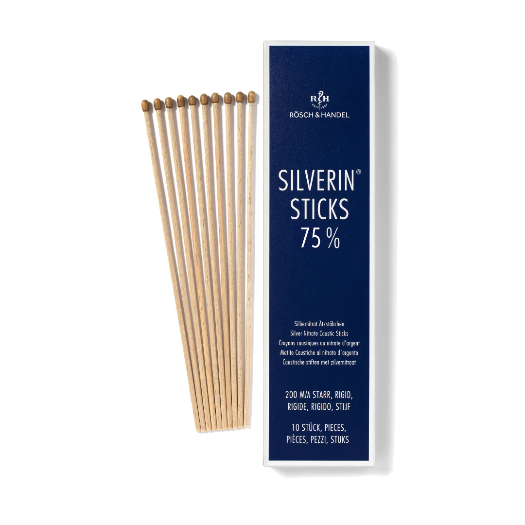 Silverin 75% söövitavad hõbenitraadiga pulgad 200mm, 10 tk