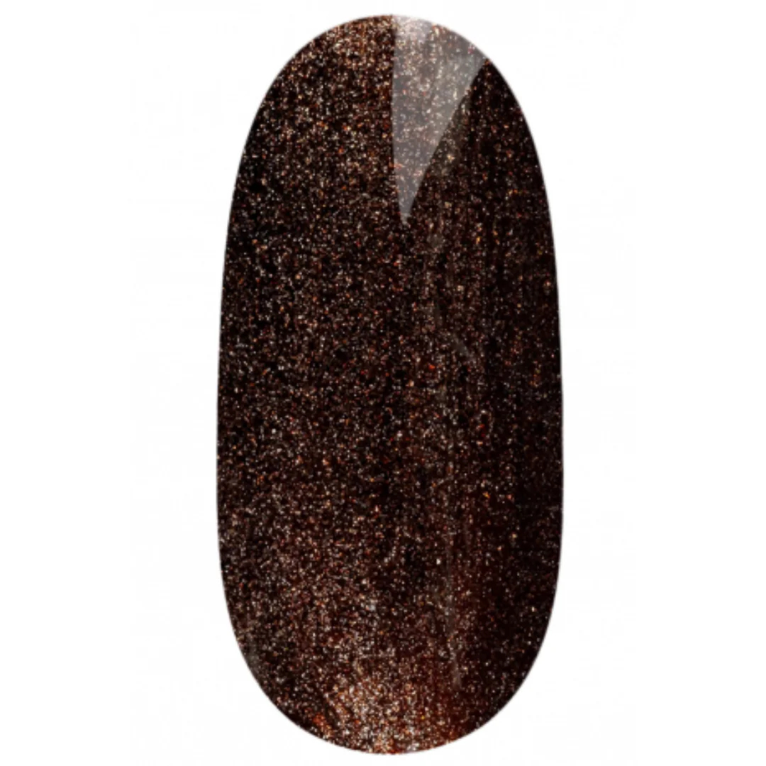 Magnetic kassisilmaefektiga geellakk Satin Bronze (12ml)