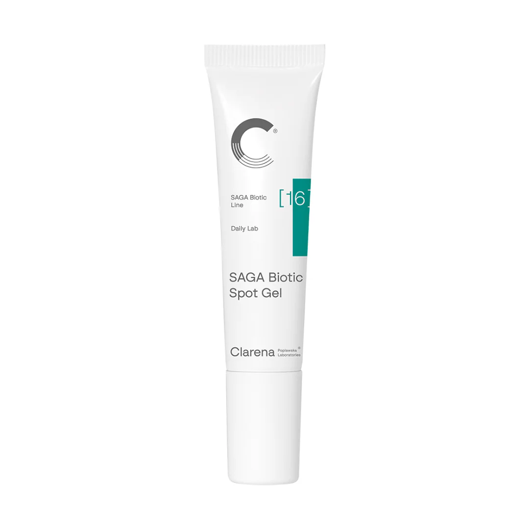 SAGA Biotic Spot Gel 15ml, lokaalne geel aknelisele ja rasusele nahale